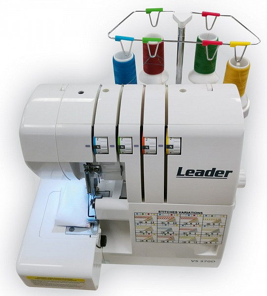 Оверлок Leader VS 370D- фото6, картинка6 Оверлок Leader VS 370D- фото6
