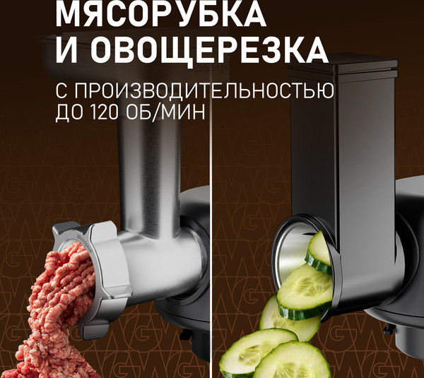 Кухонный комбайн Weissgauff WKM 790 MPB Multi Chef- фото7