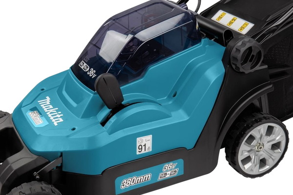 Газонокосилка аккумуляторная Makita DLM382PT2- фото5