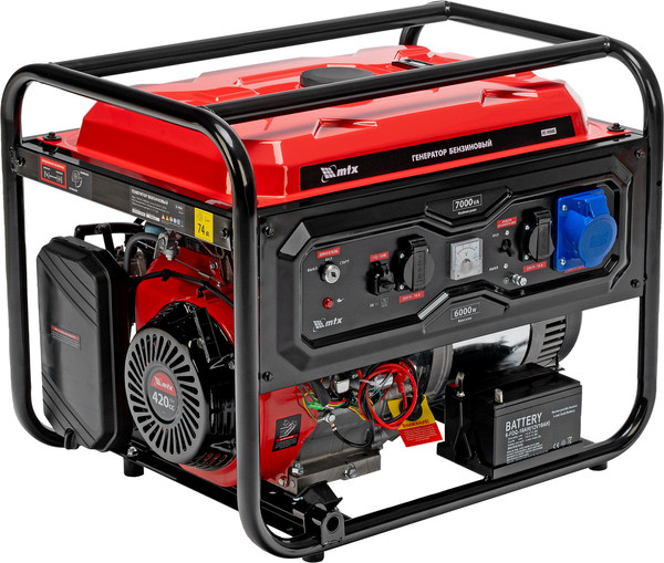Бензиновый генератор MTX RS-9000E / 946165- фото