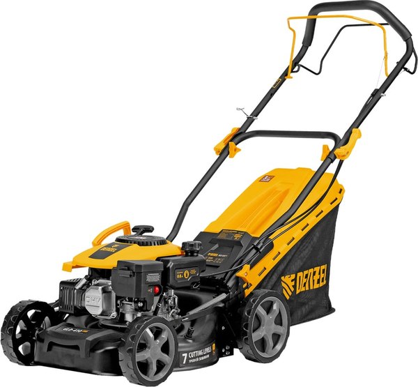 Газонокосилка бензиновая Denzel GLD-410SP-K / 58813- фото