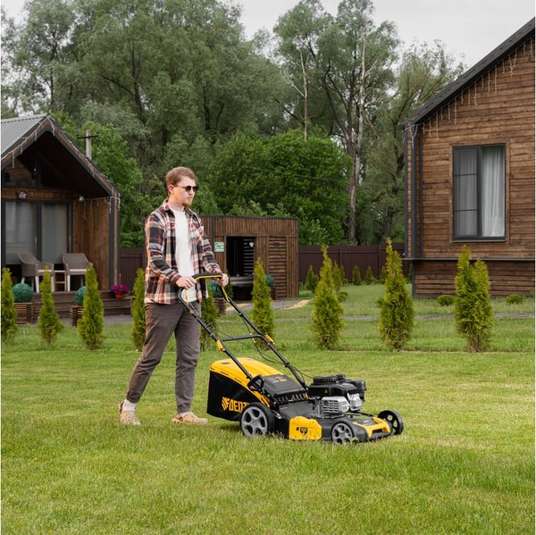 Газонокосилка бензиновая Denzel GLR-510SP-ZS / 58825- фото9