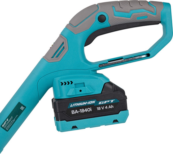 Триммер аккумуляторный GPT CCS-M2040B01-1A BL- фото8