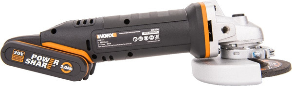 Угловая шлифовальная машина Worx WX800- фото7