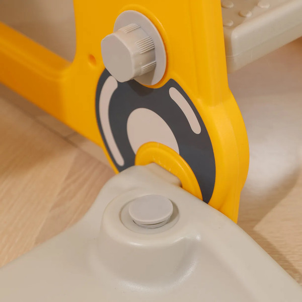 Горка-комплекс UNIX Kids Funny Car с качелями / ppslsw138yel- фото9