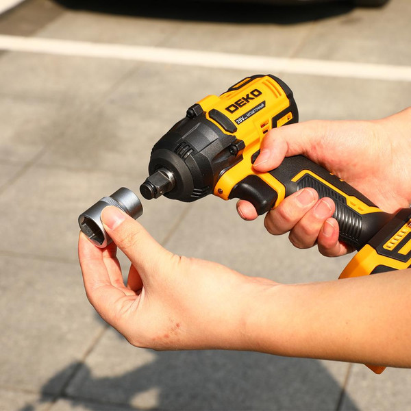 Аккумуляторный гайковерт Deko DKIS Pro / 086-1011- фото6