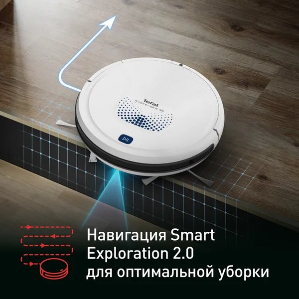 Робот-пылесос Tefal X-plorer Serie 45 RG8277WH- фото4