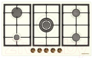 Газовая варочная панель Maunfeld EGHE.95.33CBG.R/G- фото