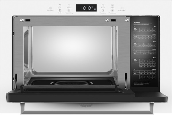 Микроволновая печь Weissgauff HMT-252TSW- фото3, картинка3 Микроволновая печь Weissgauff HMT-252TSW- фото3