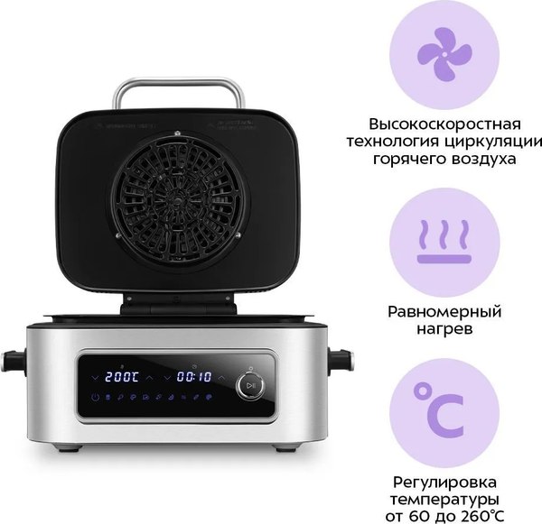 Аэрогриль Kitfort КТ-8125- фото6