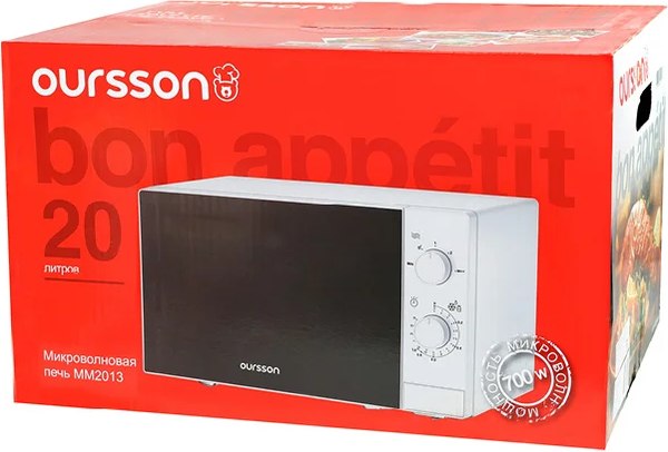 Микроволновая печь Oursson MM2013B/WH- фото8