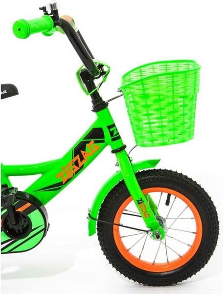 Детский велосипед с ручкой ZigZag Classic 12 / ZG-1202- фото4