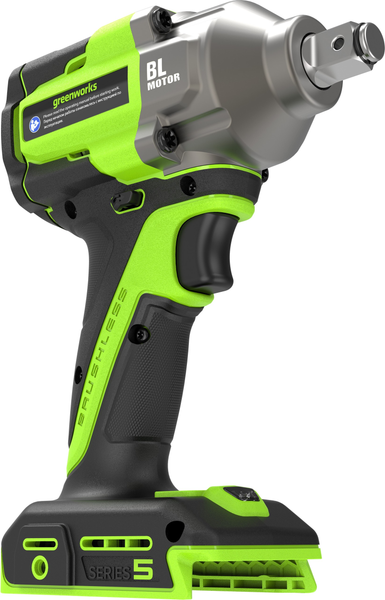 Аккумуляторный гайковерт Greenworks IW5500 бесщеточный 24V / 3805007- фото4, картинка4 Аккумуляторный гайковерт Greenworks IW5500 бесщеточный 24V / 3805007- фото4