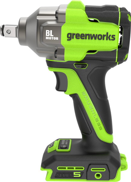 Аккумуляторный гайковерт Greenworks IW5500 бесщеточный 24V / 3805007- фото5, картинка5 Аккумуляторный гайковерт Greenworks IW5500 бесщеточный 24V / 3805007- фото5