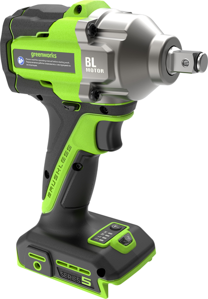 Аккумуляторный гайковерт Greenworks IW5500 бесщеточный 24V / 3805007- фото7, картинка7 Аккумуляторный гайковерт Greenworks IW5500 бесщеточный 24V / 3805007- фото7