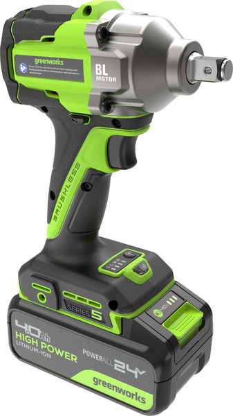 Аккумуляторный гайковерт Greenworks IW5500 / 3805007CUB- фото4, картинка4 Аккумуляторный гайковерт Greenworks IW5500 / 3805007CUB- фото4