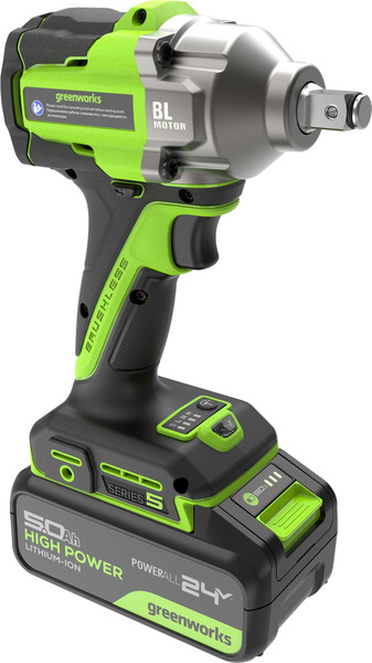 Аккумуляторный гайковерт Greenworks IW5500 / 3805007CUG- фото6, картинка6 Аккумуляторный гайковерт Greenworks IW5500 / 3805007CUG- фото6