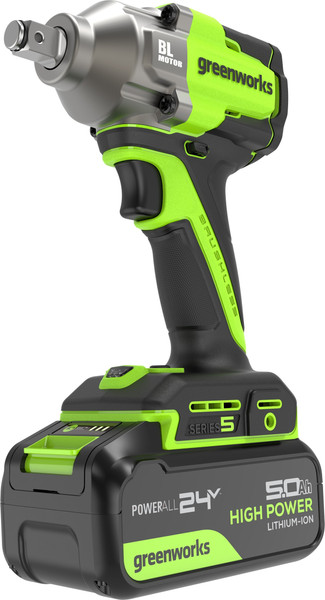 Аккумуляторный гайковерт Greenworks IW5500 / 3805007CUG- фото8, картинка8 Аккумуляторный гайковерт Greenworks IW5500 / 3805007CUG- фото8