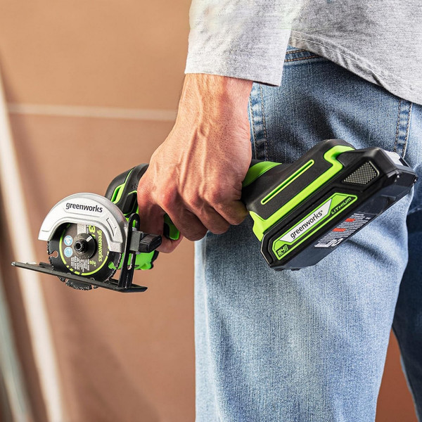 Угловая шлифовальная машина Greenworks GD24UCS / 3402007CUA- фото10