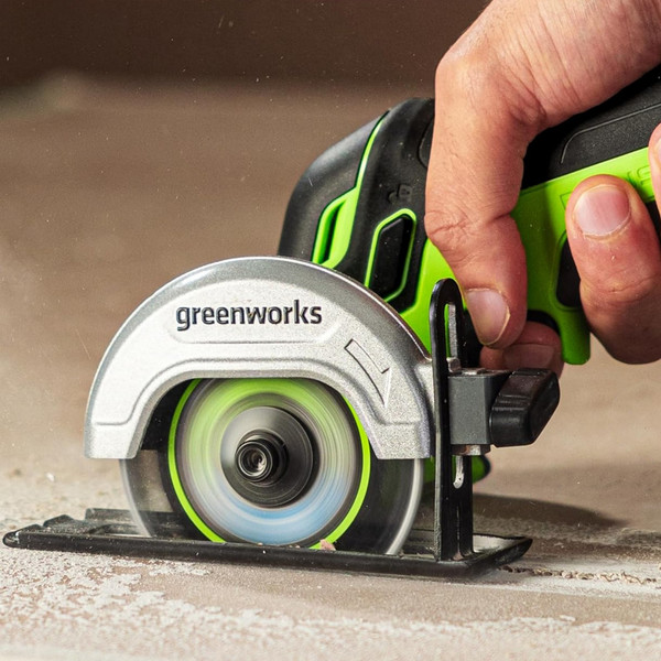 Угловая шлифовальная машина Greenworks GD24UCS / 3402007CUA- фото8