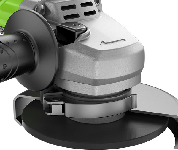 Угловая шлифовальная машина Greenworks GD24AG бесщеточная 24V / 3200207CUB- фото10
