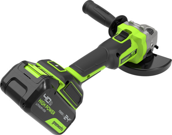 Угловая шлифовальная машина Greenworks AG590 / 3201007CUB- фото8