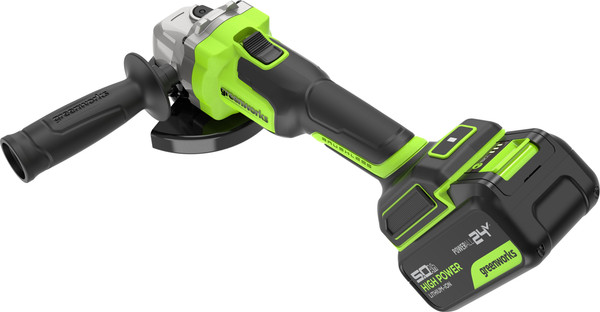 Угловая шлифовальная машина Greenworks AG590 / 3201007CUG- фото4