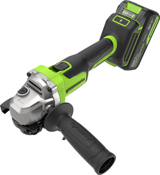 Угловая шлифовальная машина Greenworks AG590 / 3201007CUG- фото8