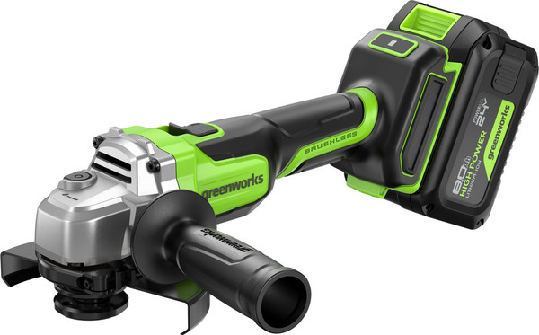 Угловая шлифовальная машина Greenworks AG590 / 3201007CUH- фото3