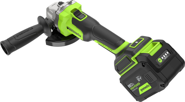 Угловая шлифовальная машина Greenworks AG590 / 3201007CUH- фото5