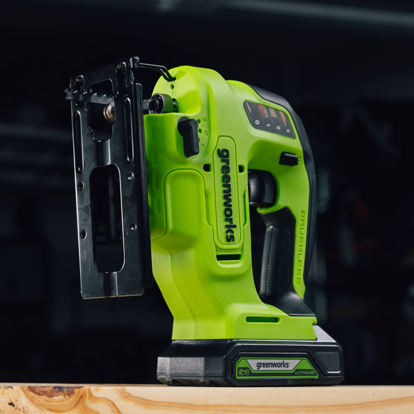 Электролобзик Greenworks GD24JS90 бесщеточный 24V / 3601707CUA- фото3