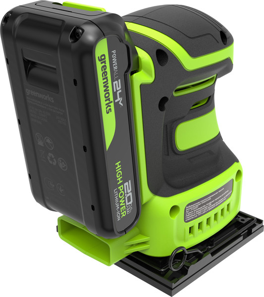 Вибрационная шлифовальная машина Greenworks G24SS14 / 3100507CUA- фото10