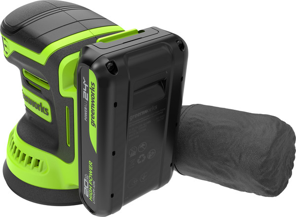 Эксцентриковая шлифовальная машина Greenworks OS325 / 3100907CUA- фото8