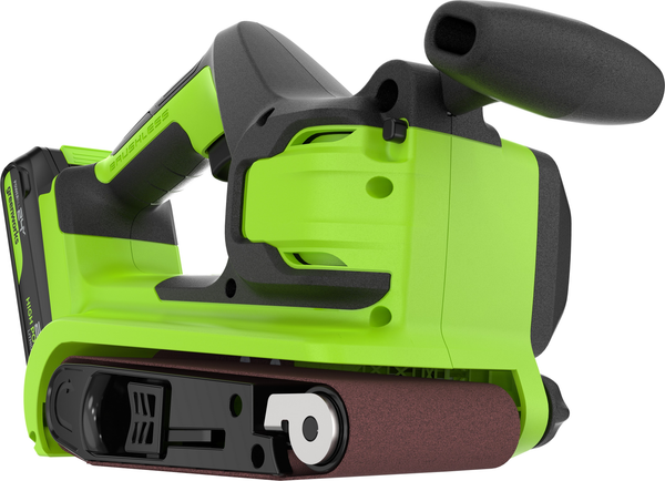 Ленточная шлифовальная машина Greenworks G24BS бесщеточная 24V / 3100607CUA- фото3