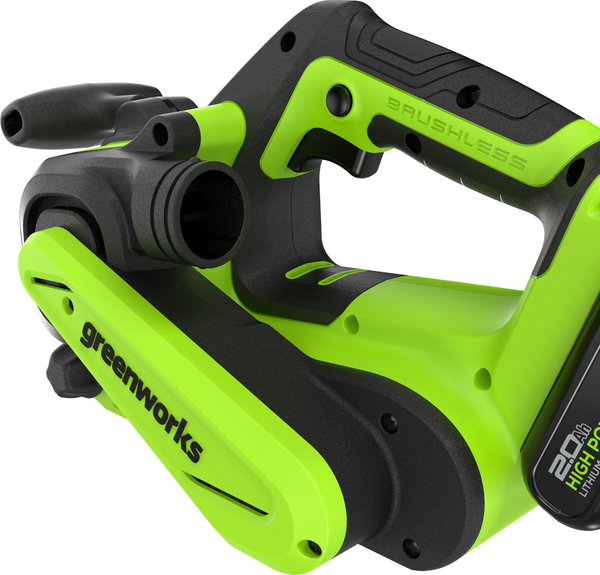 Ленточная шлифовальная машина Greenworks G24BS бесщеточная 24V / 3100607CUA- фото7