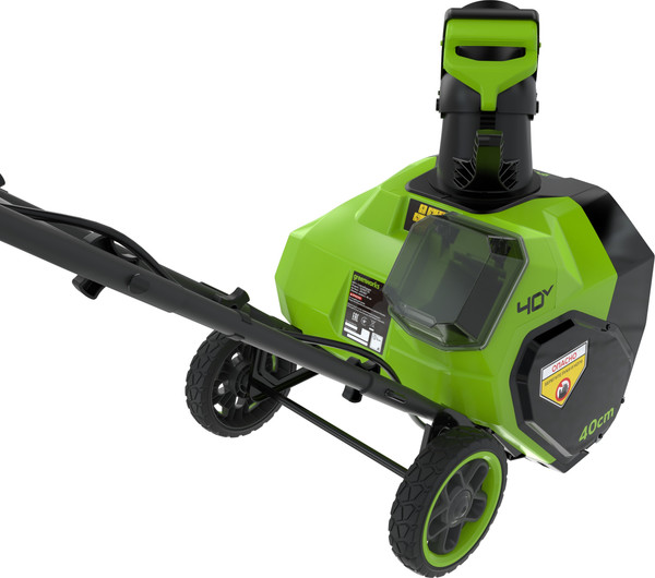 Снегоуборщик аккумуляторный Greenworks G40ST40- фото8