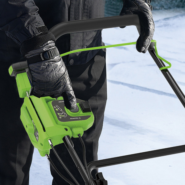 Снегоуборщик аккумуляторный Greenworks GD40STX2 / 2603407- фото9