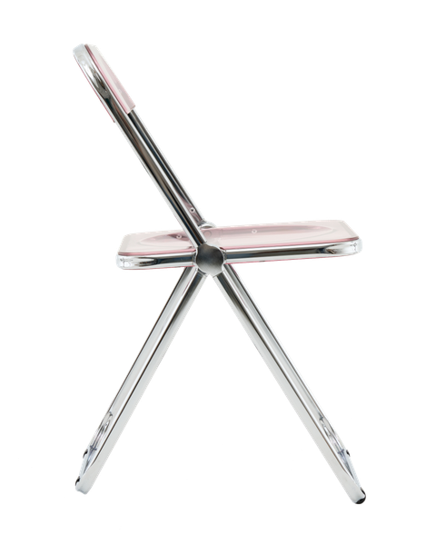 Стул складной Stool Group Fold Pink / 9011- фото4