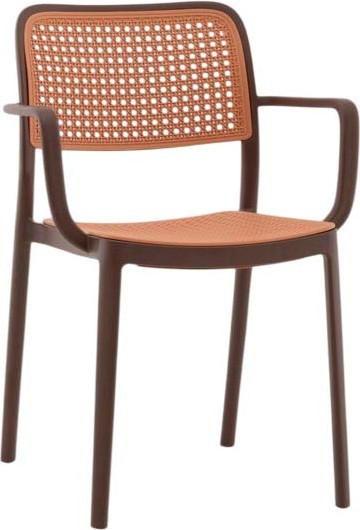 Стул пластиковый Stool Group Yona с подлокотниками / PP-297- фото