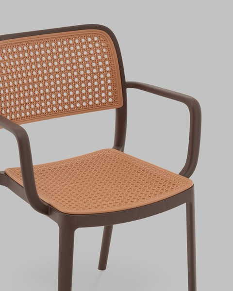 Стул пластиковый Stool Group Yona с подлокотниками / PP-297- фото7