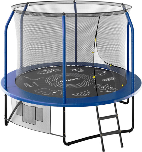 Батут UNIX Line Supreme Game 8ft / trusug8bl (синий)- фото