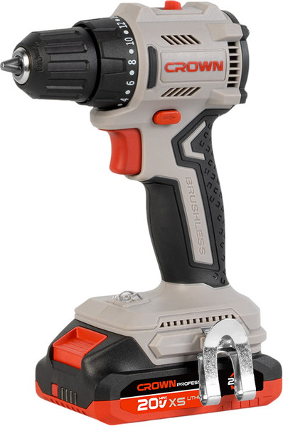 Аккумуляторная дрель-шуруповерт CROWN CT21131XS-2 BMC- фото
