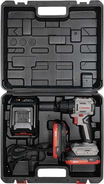 Аккумуляторная дрель-шуруповерт CROWN CT21131XS-2 BMC- фото7