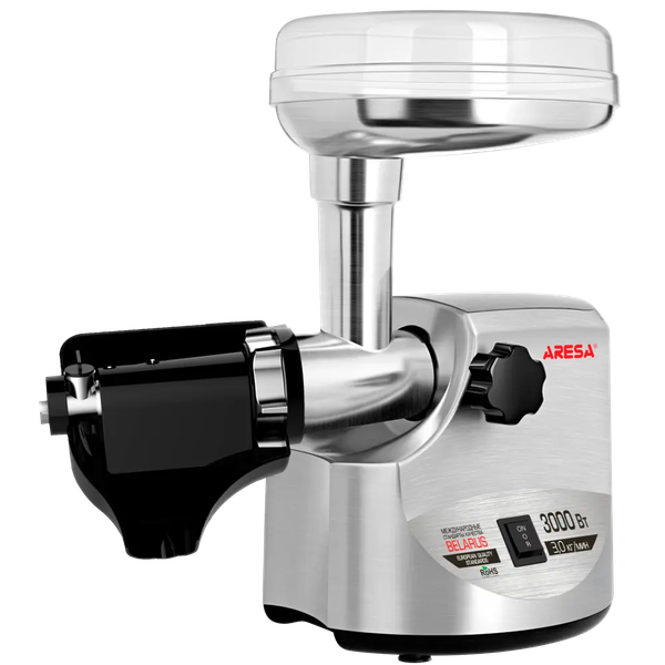Мясорубка электрическая Aresa И насадка овощерезка AR-3803 / AR-2105- фото3, картинка3 Мясорубка электрическая Aresa И насадка овощерезка AR-3803 / AR-2105- фото3