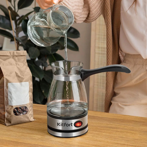 Турка электрическая Kitfort КТ-7489- фото3, картинка3 Турка электрическая Kitfort КТ-7489- фото3