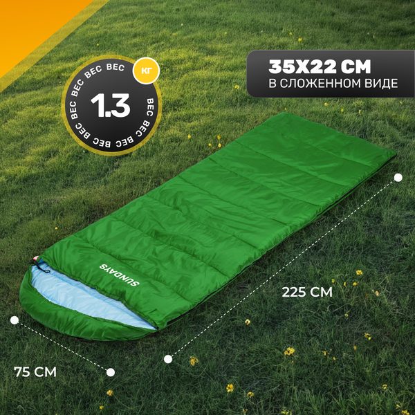 Спальный мешок Sundays ZC-SB010- фото4