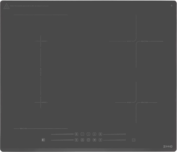 Индукционная варочная панель ZORG INO62 GR- фото2