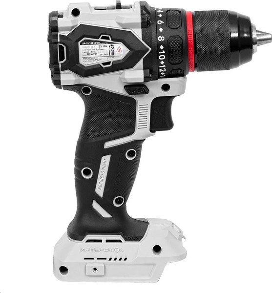 Аккумуляторная дрель-шуруповерт Интерскол ДА-13/18В 55 (952.2.2.70)- фото4