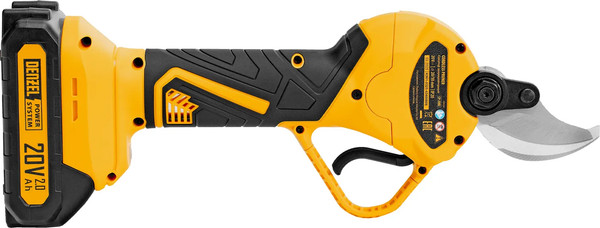 Секатор аккумуляторный Denzel CP-30BL / 59434- фото4, картинка4 Секатор аккумуляторный Denzel CP-30BL / 59434- фото4