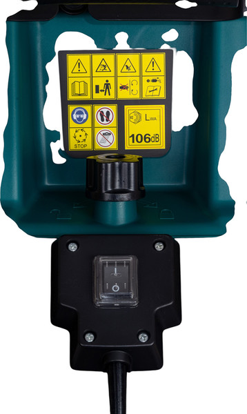 Садовый измельчитель электрический Pioneer ESH-2800-01- фото9